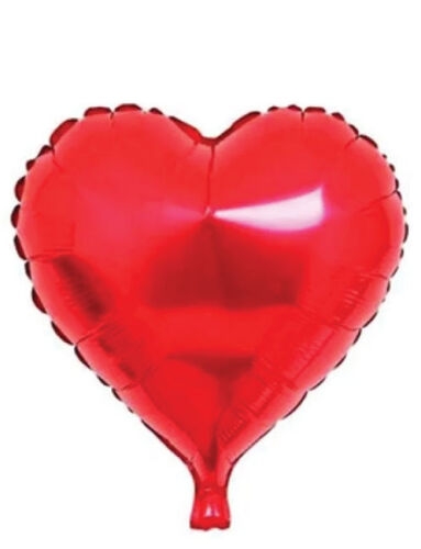 Folyo Balon Kalp 40 Cm (18inç) Kırmızı