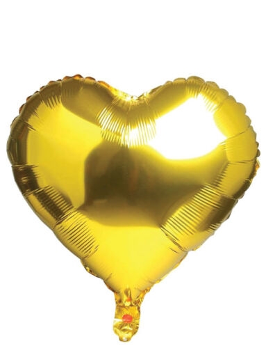 Folyo Balon Kalp 40 Cm (18inç) Gold
