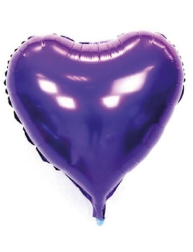 Folyo Balon Kalp 60 Cm (24 inç) Mor