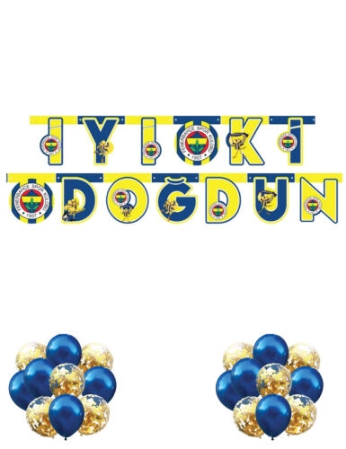 Lisanslı Fenerbahçe Karton Yazı