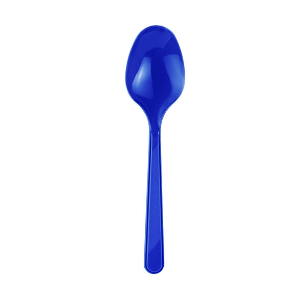 Plastik Kaşık Lacivert / 25 Parça