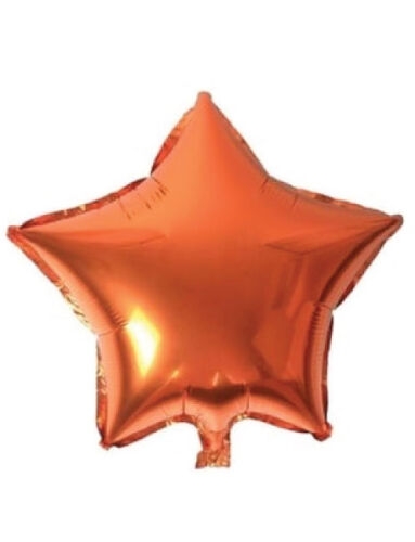 Folyo Balon Yıldız 40 Cm (18inç) Bakır
