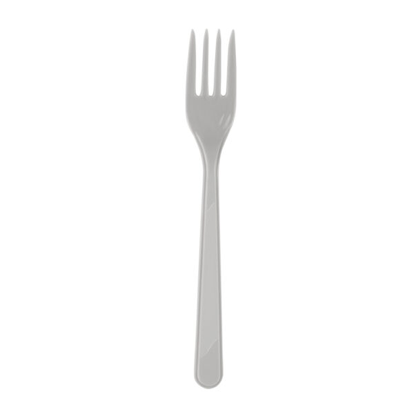Plastik Çatal Gümüş / 25 Parça